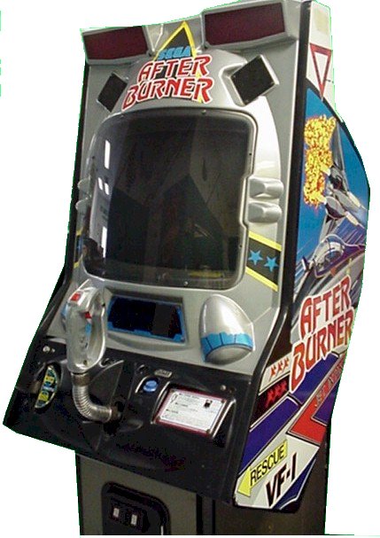 SEGA After Burner upright cabinet