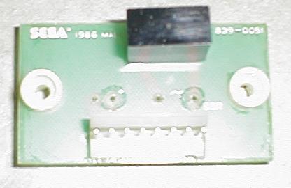 top of SSR board with relay removed